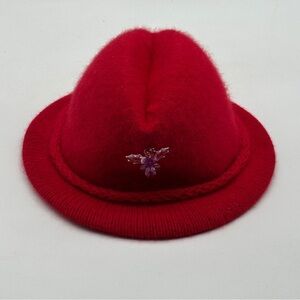 Women’s‎ Red Vintage Hat
